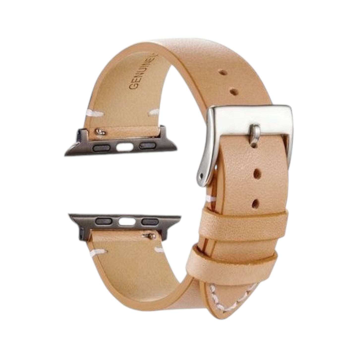 Apple Watch Csatos Bőr Szíj -  Apple Watch Bőr Szíjak - Domshop a Domshop kínálatából