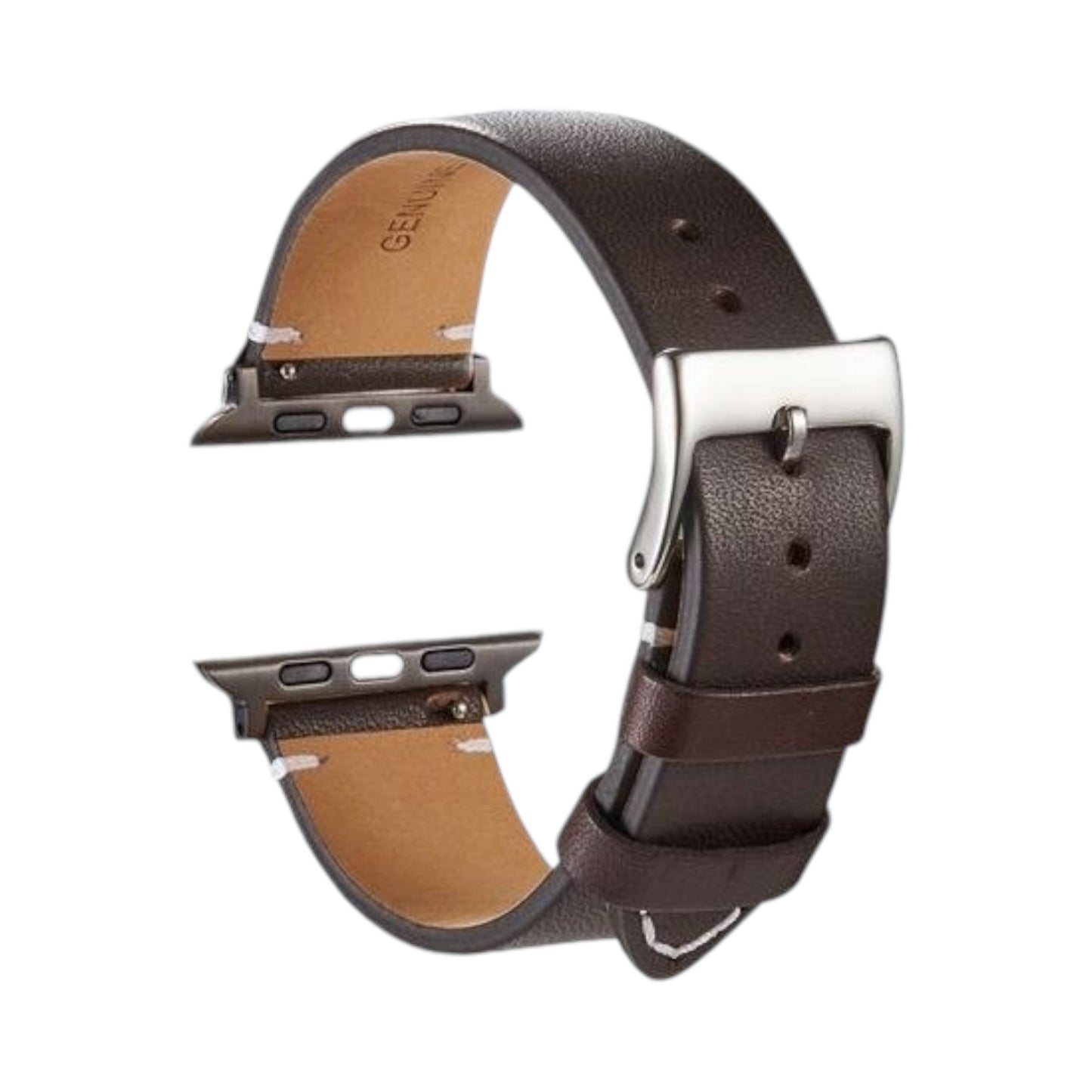 Apple Watch Csatos Bőr Szíj -  Apple Watch Bőr Szíjak - Domshop a Domshop kínálatából