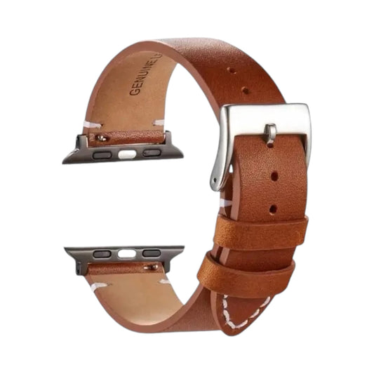 Apple Watch Csatos Bőr Szíj -  Apple Watch Bőr Szíjak - Domshop a Domshop kínálatából