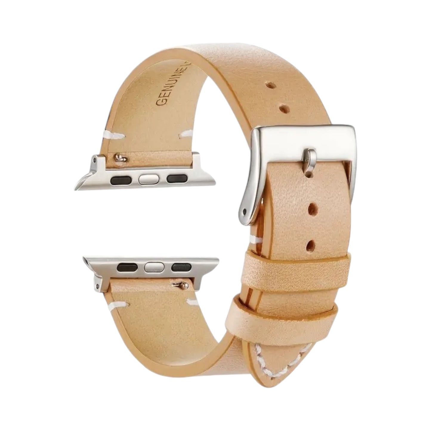 Apple Watch Csatos Bőr Szíj -  Apple Watch Bőr Szíjak - Domshop a Domshop kínálatából