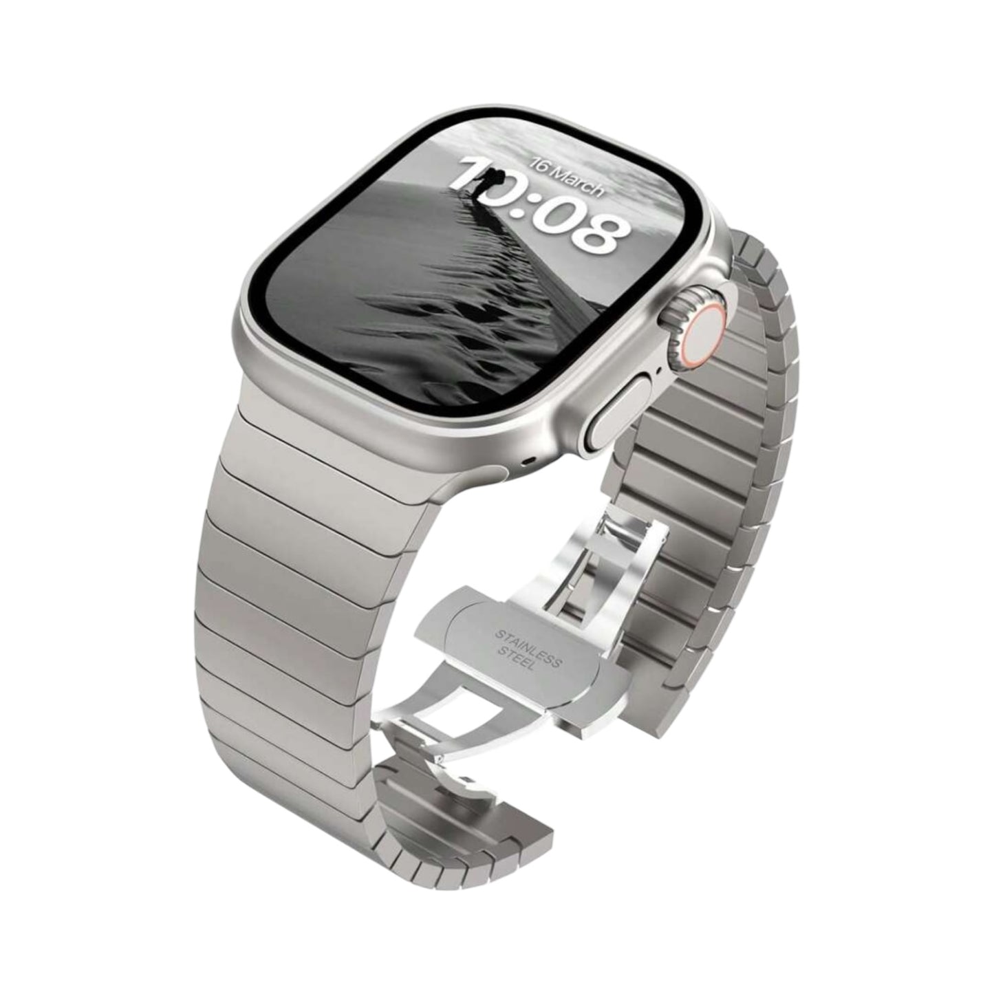 Apple Watch Steel Link Szíj -  Apple Watch Fém Szíjak - Domshop a Domshop kínálatából