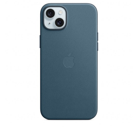 Apple iPhone 15 Plus FineWoven-szövettok MagSafe, óceánkék -  iPhone 15 Plus tok a Domshop kínálatából