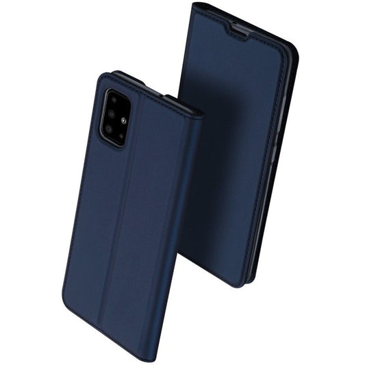 Apple iPhone 15 Plus, Oldalra nyíló tok, stand, Dux Ducis, sötétkék -  iPhone 15 Plus tok a Domshop kínálatából