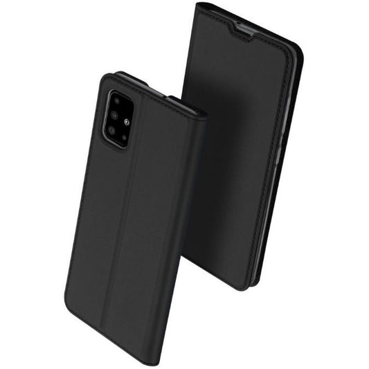 Apple iPhone 15 Pro Max, Oldalra nyíló tok, stand, Dux Ducis, fekete -  iPhone 15 Pro Max tok a Domshop kínálatából