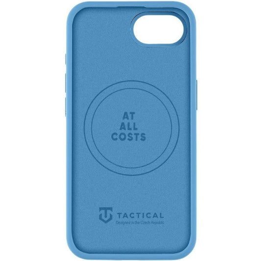 Apple iPhone 16e, Szilikon tok, mikrofiber plüss belső, Magsafe kompatibilis, Tactical MagForce Velvet Smoothie, kék -  iPhone 16e tok a Domshop kínálatából