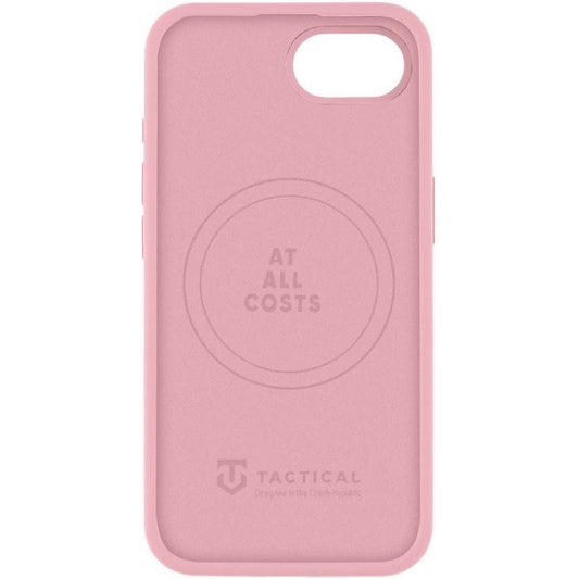 Apple iPhone 16e, Szilikon tok, mikrofiber plüss belső, Magsafe kompatibilis, Tactical MagForce Velvet Smoothie, rózsaszín -  iPhone 16e tok a Domshop kínálatából