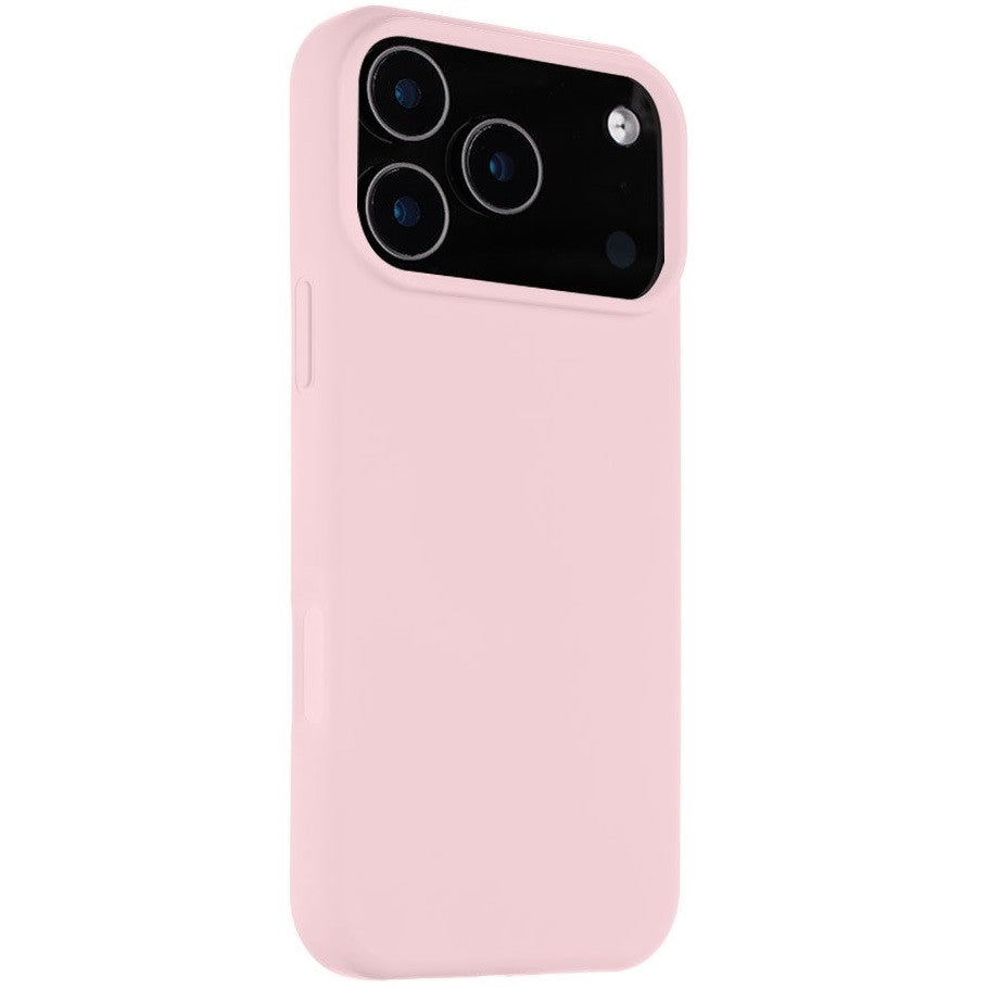 Apple iPhone 17 Pro Max, Szilikon tok, mikrofiber plüss belső, Magsafe kompatibilis, Tactical MagForce Velvet Smoothie, rózsaszín -  iPhone 17 Pro Max tok a Domshop kínálatából