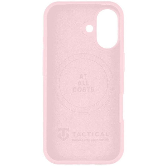 Apple iPhone 17, Szilikon tok, mikrofiber plüss belső, Magsafe kompatibilis, Tactical MagForce Velvet Smoothie, rózsaszín -  iPhone 17 tok a Domshop kínálatából