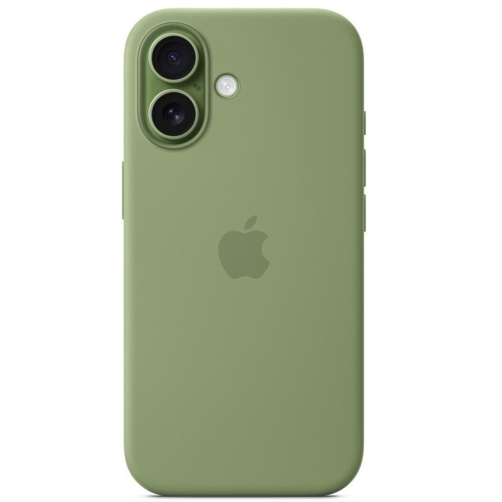 Apple iPhone 17 gyári szilikon tok, MagSafe, világoszöld -  iPhone 17 tok a Domshop kínálatából