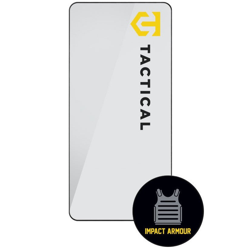 Apple iPhone Air (2025), Kijelzővédő fólia, ütésálló fólia (az íves részre is!), Tempered Glass (edzett üveg), Tactical Glass Impact Armour, fekete -  iPhone 17 Air fólia a Domshop kínálatából