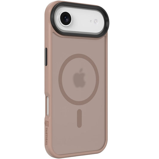 Apple iPhone Air (2025), Műanyag hátlap védőtok + szilikon keret, közepesen ütésálló, Magsafe kompatibilis, Tactical MagForce Hyperstealth, áttetsző/barna -  iPhone 17 Air tok a Domshop kínálatából