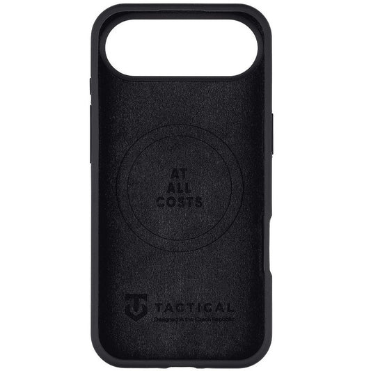 Apple iPhone Air (2025), Szilikon tok, mikrofiber plüss belső, Magsafe kompatibilis, Tactical MagForce Velvet Smoothie, fekete -  iPhone 17 Air tok a Domshop kínálatából