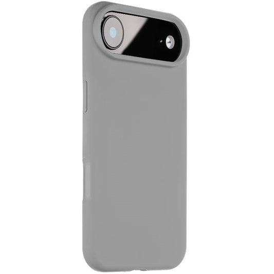 Apple iPhone Air (2025), Szilikon tok, mikrofiber plüss belső, Magsafe kompatibilis, Tactical MagForce Velvet Smoothie, világosszürke -  iPhone 17 Air tok a Domshop kínálatából