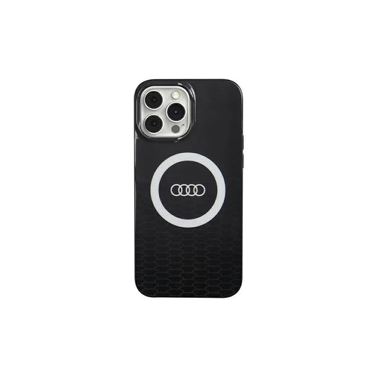 Audi IML Big Logo MagSafe tok iPhone 13 Pro Max 6.7" készülékhez fekete AU-IMLMIP13PM-Q5/D2-BK -  iPhone 13 Pro Max tok a Domshop kínálatából