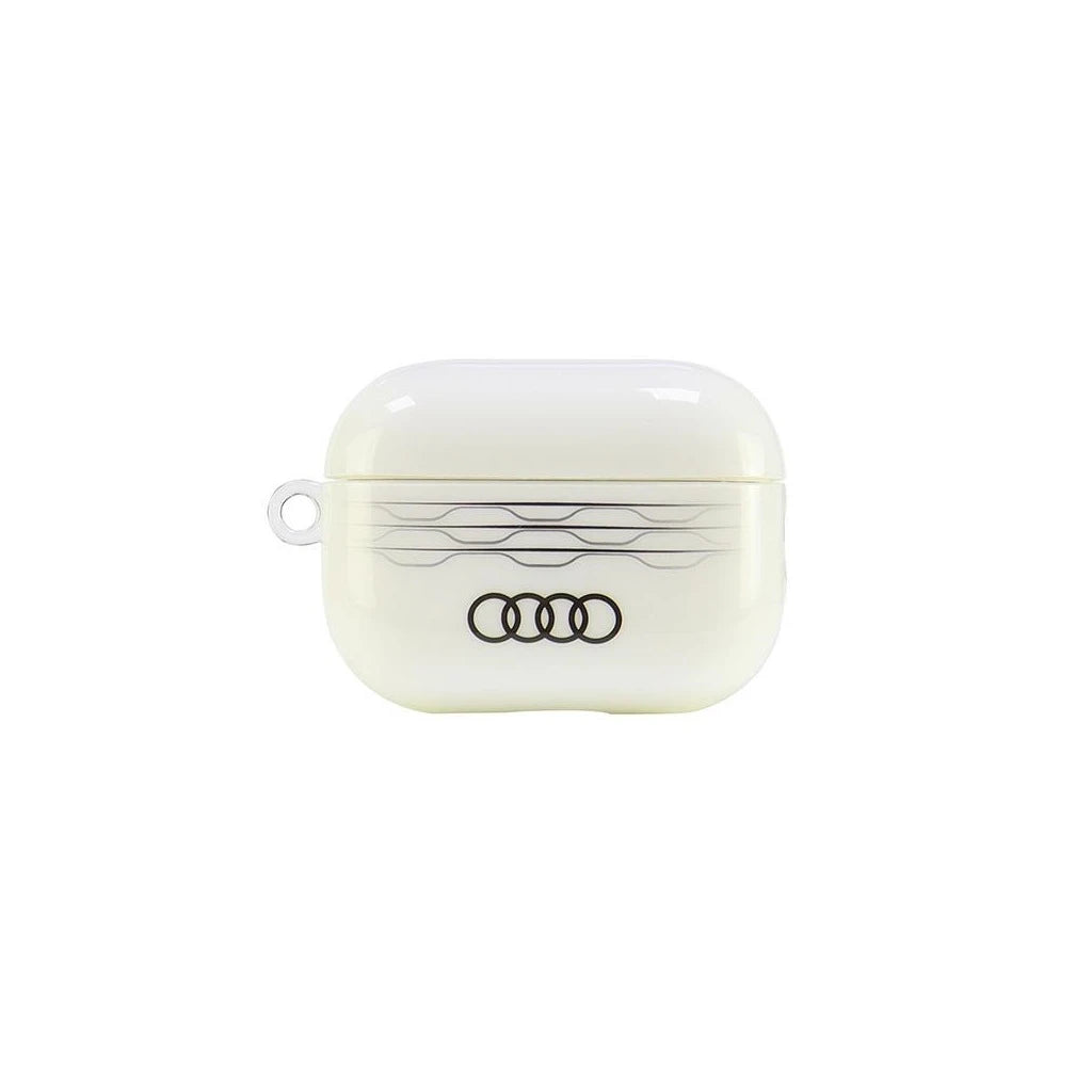 Audi IML Geometric Pattern AirPods Pro 2 készülékhez tok fehér AU-IMLAPP2-A6/D3-WE -  AirPods Pro 2 tok a Domshop kínálatából