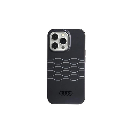 Audi IML MagSafe kemény tok iPhone 13 Pro Max 6.7" készülékhez fekete AU-IMLMIP13PM-A6/D3-BK -  iPhone 13 Pro Max tok a Domshop kínálatából