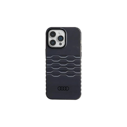 Audi IML MagSafe kemény tok iPhone 14 Pro Max 6.7" készülékhez fekete AU-IMLMIP14PM-A6/D3-BK -  iPhone 14 Pro Max tok a Domshop kínálatából