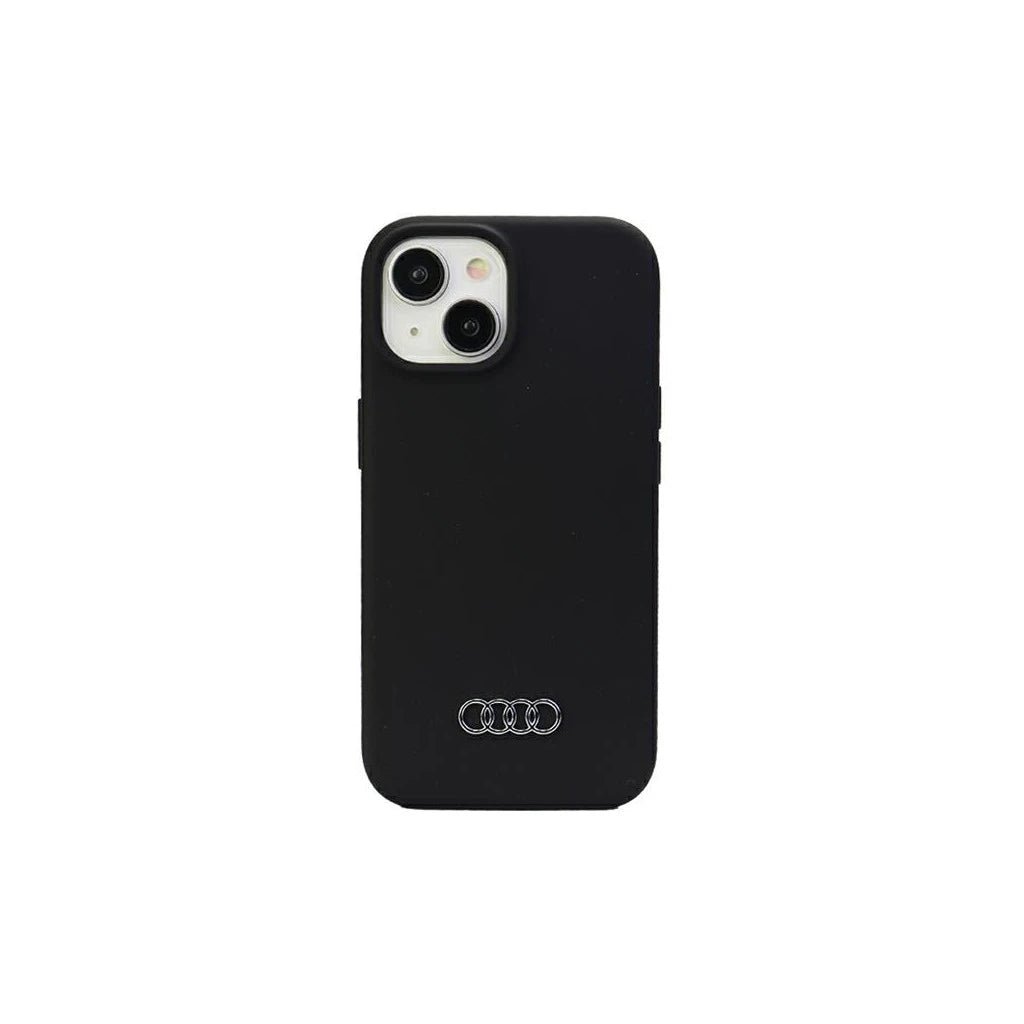 Audi Silicone Case kemény tok iPhone 15 Plus / 14 Plus 6,7" készülékhez, fekete -  iPhone 14 Plus/15Plus tok a Domshop kínálatából