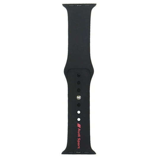 Audi Sport Red Logo szilikon óraszíj Apple Watch 40/41/42 mm készülékhez fekete -  Apple Watch Szilikon Szíjak a Domshop kínálatából