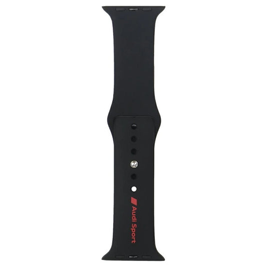 Audi Sport Red Logo szilikon óraszíj Apple Watch készülékhez 44/45/46/49mm fekete -  Apple Watch Szilikon Szíjak a Domshop kínálatából
