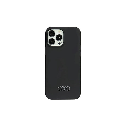 Audi szilikon tok iPhone 13 Pro Max 6.7" készülékhez fekete kemény tok AU-LSRIP13PM-Q3/D1-BK -  iPhone 13 Pro Max tok a Domshop kínálatából