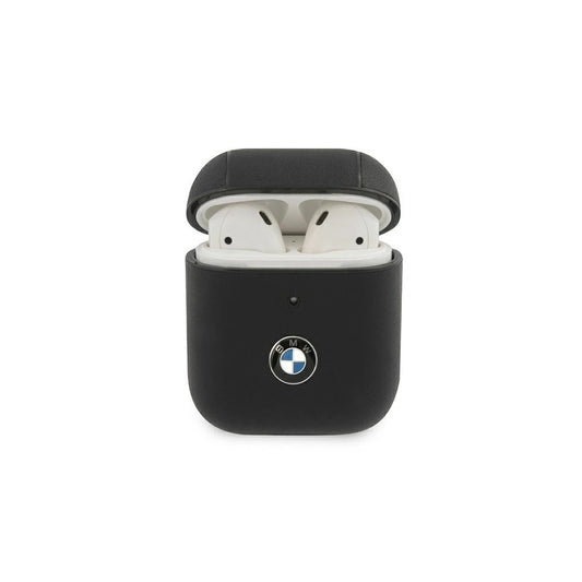 BMW BMA2CSLBK AirPods 1/2 tok AirPods készülékhez Genuine Leather Signature fekete -  AirPods 1/2 tok a Domshop kínálatából