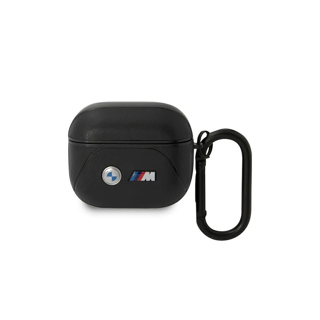 BMW BMA322PVTK AirPods 3 gen készülékhez tok Leather Curved Line fekete -  AirPods 3 tok a Domshop kínálatából