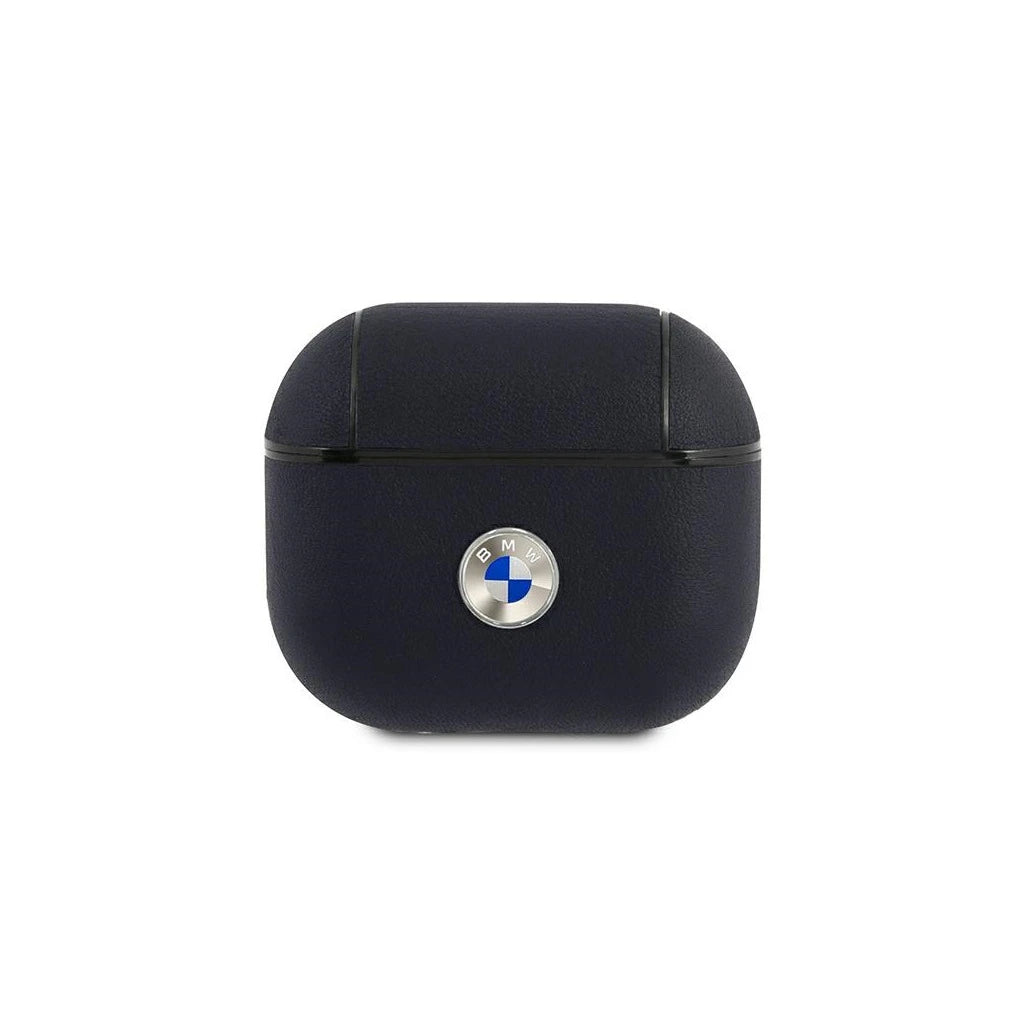 BMW BMA3SSLNA AirPods 3 készülékhez Genuine Leather Silver Logo tok tengerészkék -  AirPods 3 tok a Domshop kínálatából