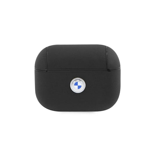 BMW BMAP2SSLBK AirPods Pro 2 tok készülékhez, valódi bőr, Silver Logo, fekete -  AirPods Pro 2 tok a Domshop kínálatából