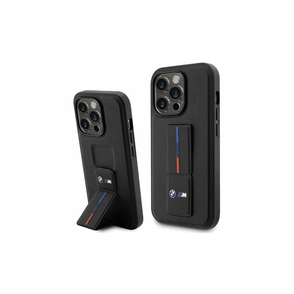 BMW BMHCP14L22GSLK iPhone 14 Pro 6.1 készülékhez merev tok Grip Hot Stamp fekete -  iPhone 14 Pro tok a Domshop kínálatából