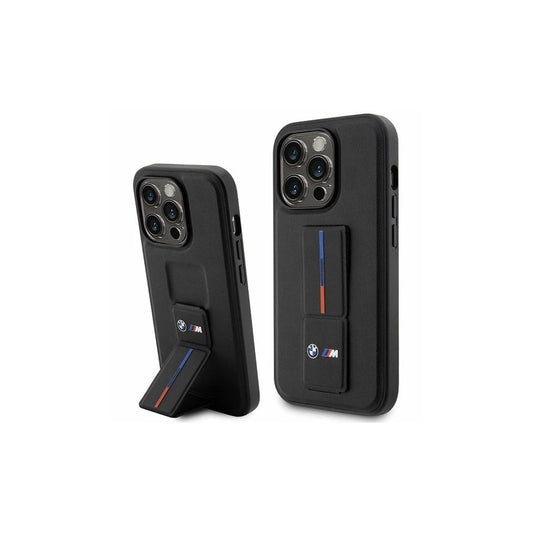 BMW BMHCP14L22GSLK iPhone 14 Pro 6.1 készülékhez merev tok Grip Hot Stamp fekete -  iPhone 14 Pro tok a Domshop kínálatából