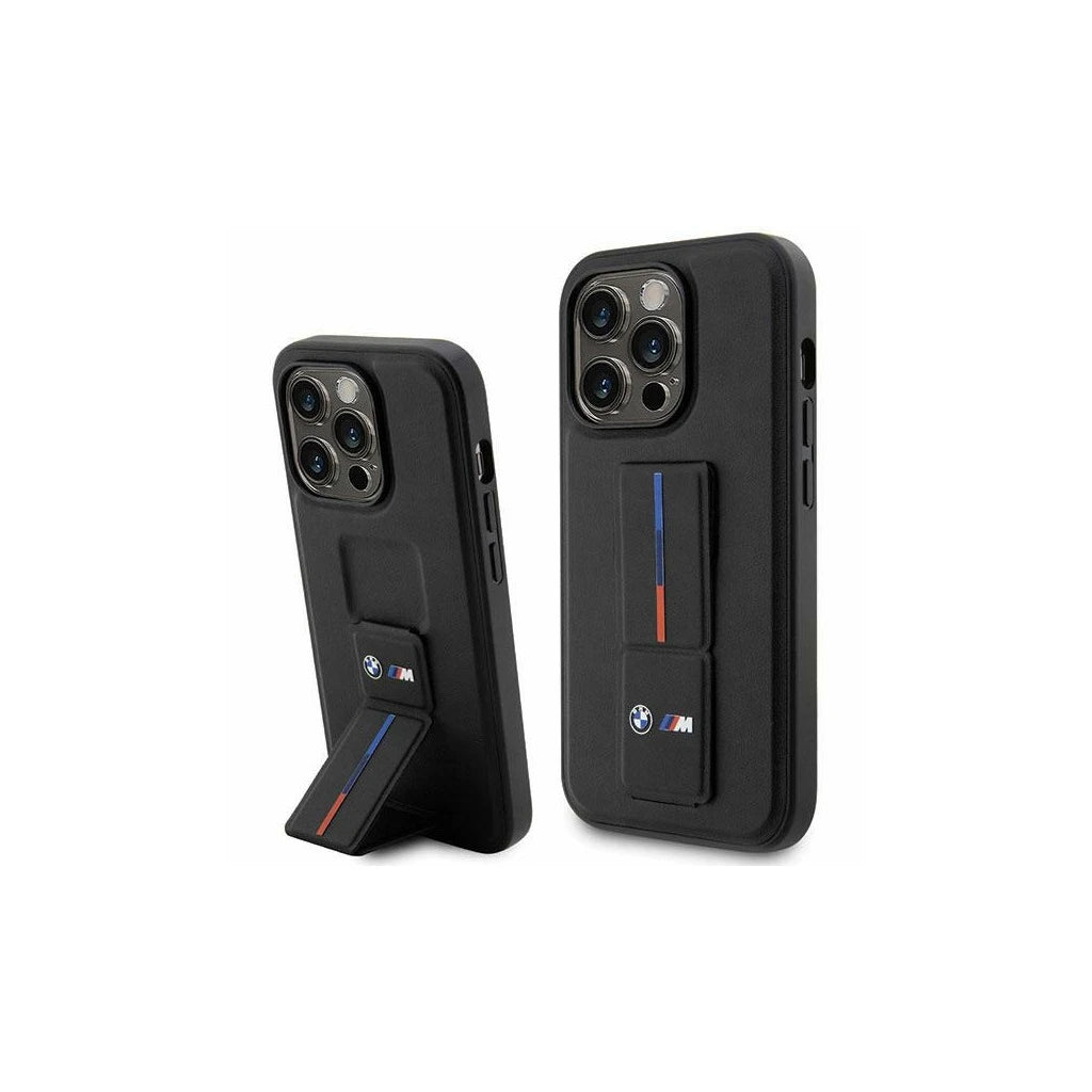 BMW BMHCP14X22GSLK iPhone 14 Pro Max 6.7" készülékhez kemény tok Grip Hot Stamp fekete -  iPhone 14 Pro Max tok a Domshop kínálatából