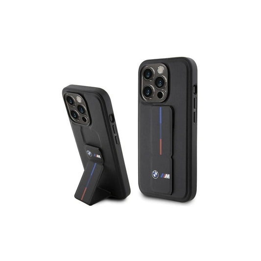 BMW BMHCP15X22GSLK iPhone 15 Pro Max 6.7" készülékhez kemény tok Grip Hot Stamp fekete -  iPhone 15 Pro Max tok a Domshop kínálatából