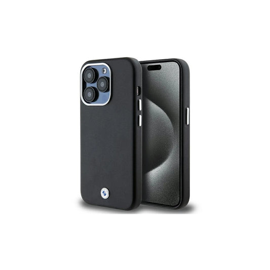BMW BMHMP14L23PUFWK iPhone 14 Pro 6.1 készülékhez Signature Wrapped Metal MagSafe tok fekete -  iPhone 14 Pro tok a Domshop kínálatából