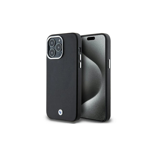BMW BMHMP15X23PUFWK iPhone 15 Pro Max 6.7" készülékhez Signature Wrapped Metal tok MagSafe fekete -  iPhone 15 Pro Max tok a Domshop kínálatából