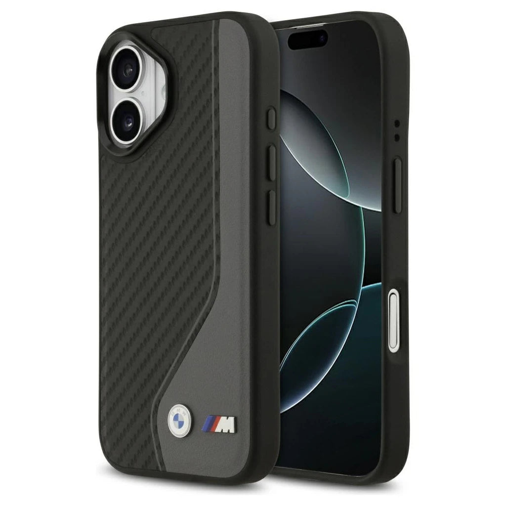 BMW M Carbon Logo MagSafe tok iPhone 17 készülékhez antracit -  iPhone 17 tok a Domshop kínálatából