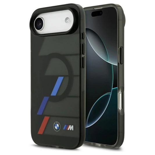BMW M IML Metal Buttons Tricolor Lines MagSafe tok iPhone Air készülékhez fekete -  iPhone 17 Air tok a Domshop kínálatából