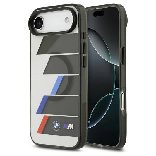 BMW M IML Metal Buttons Tricolor Lines MagSafe tok iPhone Air készülékhez ántracit -  iPhone 17 Air tok a Domshop kínálatából