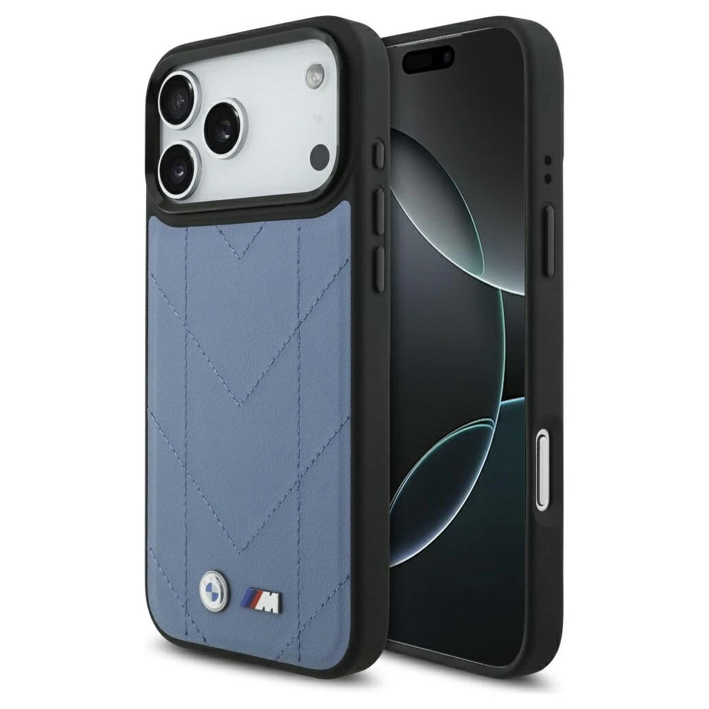 BMW M Quilted Logo MagSafe tok iPhone 17 Pro Max készülékhez kék -  iPhone 17 Pro Max tok a Domshop kínálatából