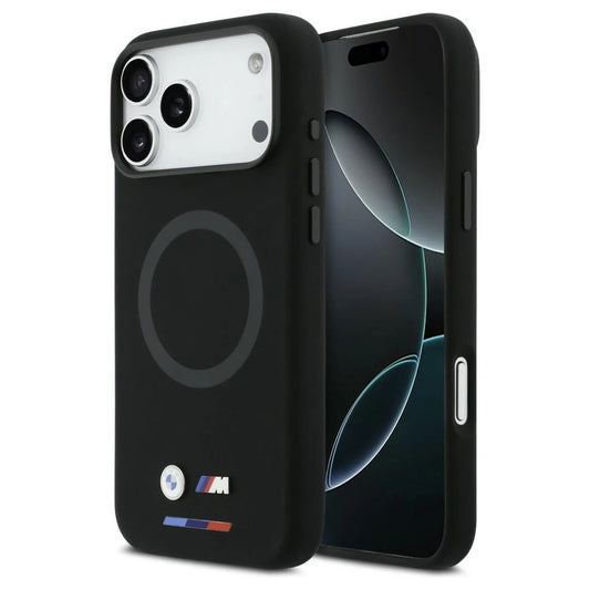 BMW M Silicon Logo MagSafe tok iPhone 17 Pro Max készülékhez fekete -  iPhone 17 Pro Max tok a Domshop kínálatából