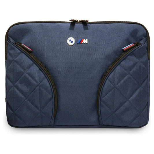 BMW Nylon Pockets & Metal Logo Sleeve 14" tengerészkék táska -  12-14" laptop táskák a Domshop kínálatából