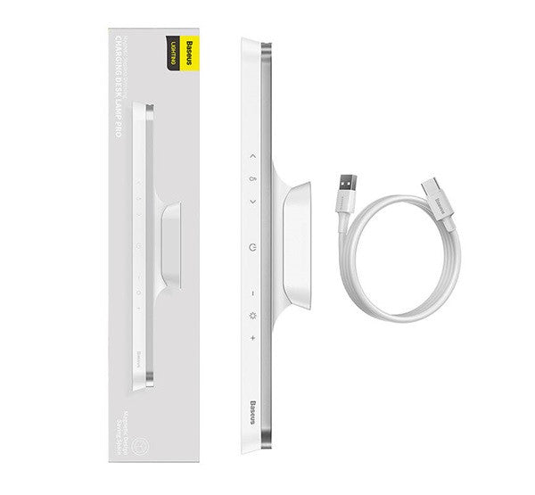 Baseus Magnetic Stepless Pro mágneses lámpa érintőpanellel, fehér -   a Domshop kínálatából