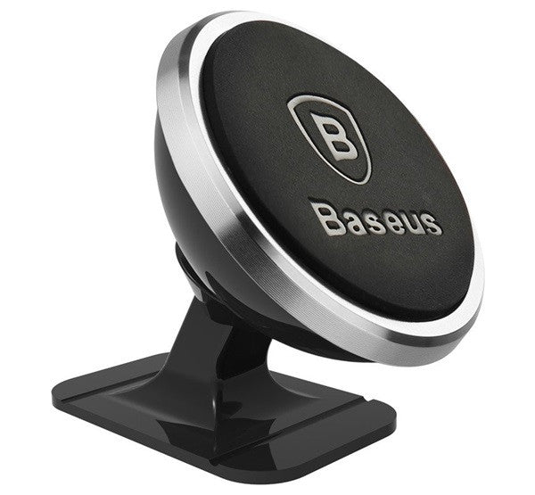 Baseus Magnetic mágneses autós tartó műszerfalra, ezüst -  Autós tartó a Domshop kínálatából