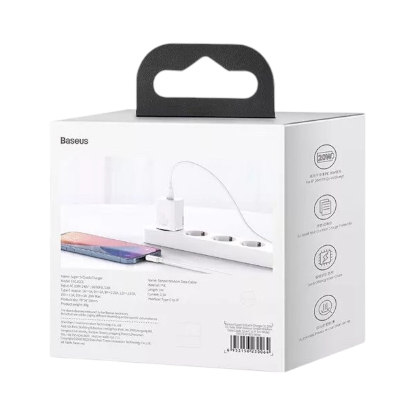 Baseus Si 20W USB-C gyorstöltő -  Adapter - Domshop a Domshop kínálatából