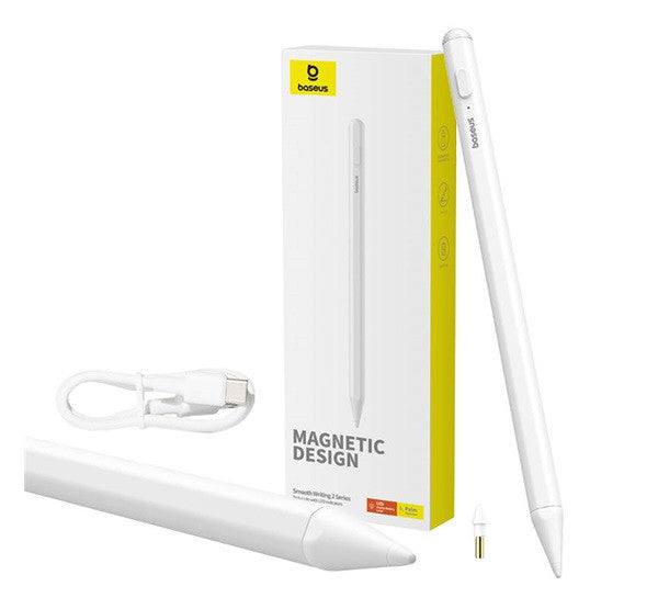 Baseus Smooth Writing 2 Stylus Lite LED-es kijelzővel, fehér -  Pencil a Domshop kínálatából