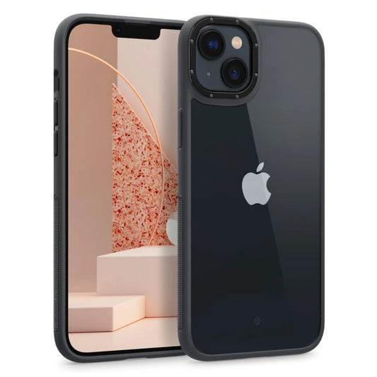 CASEOLOGY SKYFALL iPhone 14 Plus / 15 Plus készülékhez tok, matt fekete -  iPhone 15 Plus tok a Domshop kínálatából