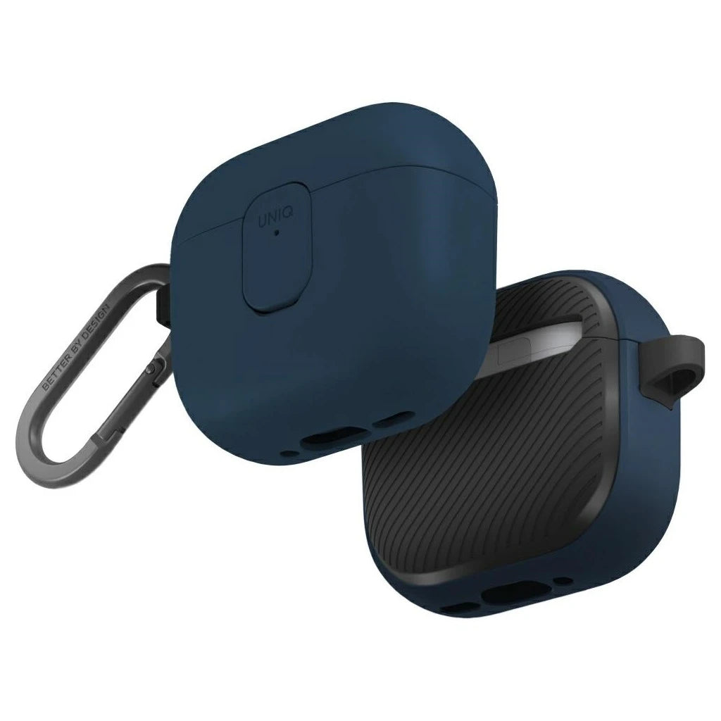 Case UNIQ Clyde AirPods 4 készülékhez zárható tok kék -  AirPods 4 tok a Domshop kínálatából