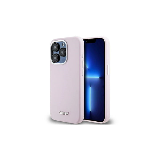 DKNY DKHMP14LSMCHLP iPhone 14 Pro 6.1 készülékhez kemény tok Liquid Silicone Small Metal Logo MagSafe rózsaszín -  iPhone 14 Pro tok a Domshop kínálatából