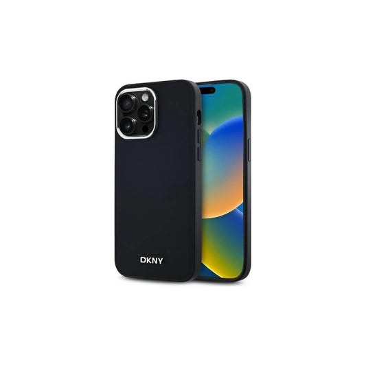 DKNY DKHMP14XPSCMCLK iPhone 14 Pro Max 6,7" készülékhez kemény MagSafe tok Plain Logo fekete -  iPhone 14 Pro Max tok a Domshop kínálatából