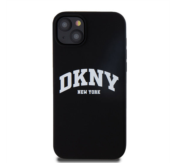 DKNY Liquid Silicone Arch Logo MagSafe iPhone 15 Plus hátlap tok, fekete -  iPhone 15 Plus tok a Domshop kínálatából